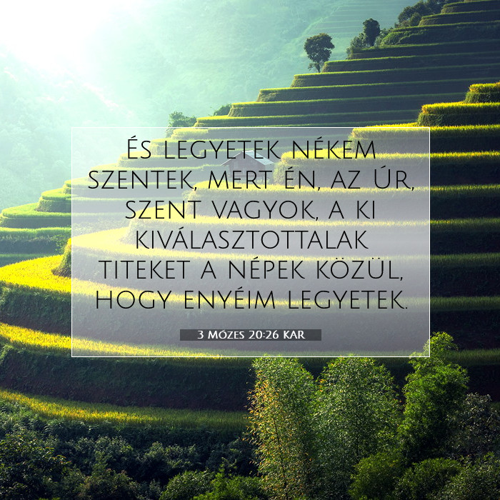 3 Mózes 20:26