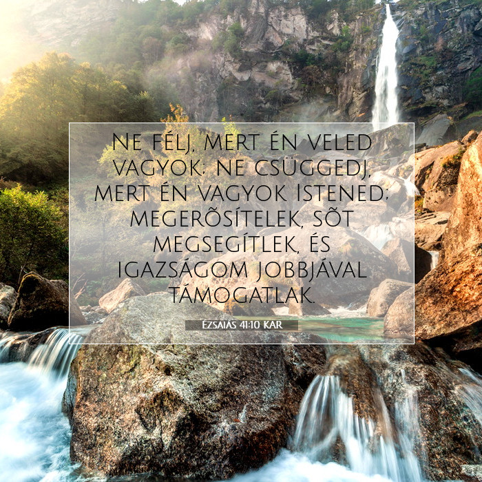 Ézsaiás 41:10 Bibliai kommentár