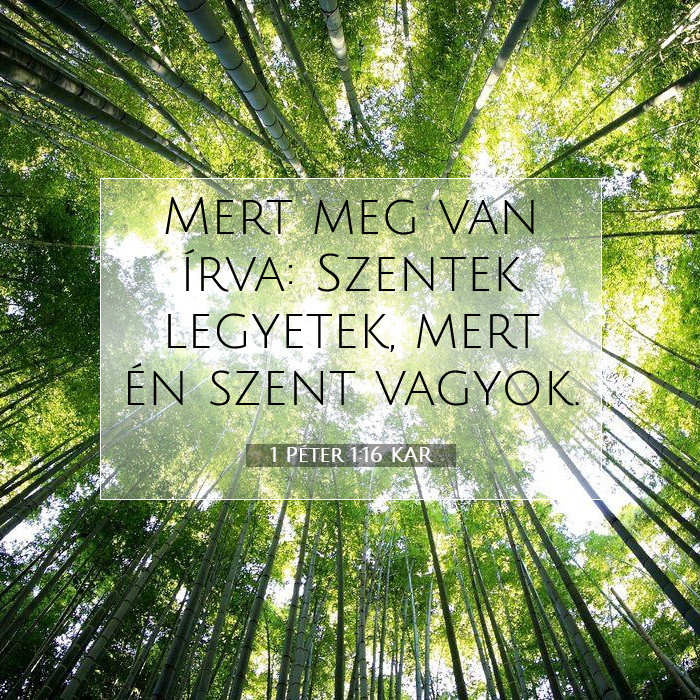 1 Péter 1:16