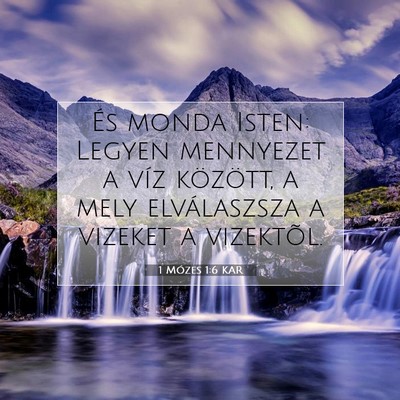1 Mózes 1:6 Bibliai vers magyarázata
