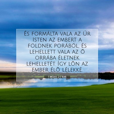 1 Mózes 2:7 Bibliai vers magyarázata
