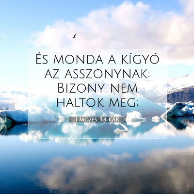 1 Mózes 3:4 Bibliai vers magyarázata