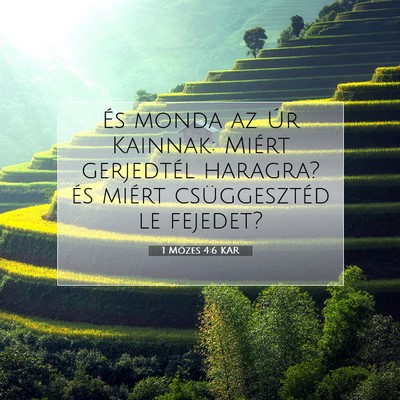 1 Mózes 4:6 Bibliai vers magyarázata