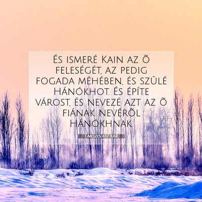 1 Mózes 4:17 Bibliai vers magyarázata