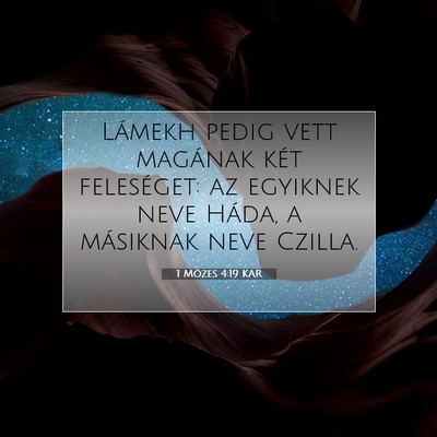 1 Mózes 4:19 Bibliai vers magyarázata
