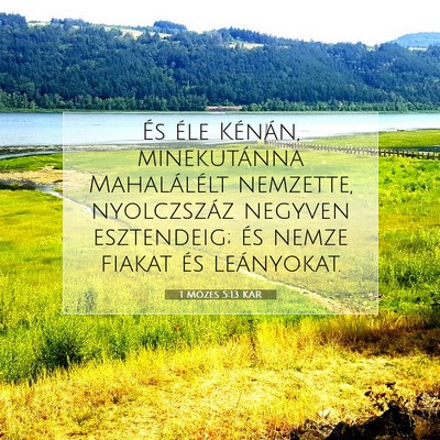 1 Mózes 5:13 Bibliai vers magyarázata