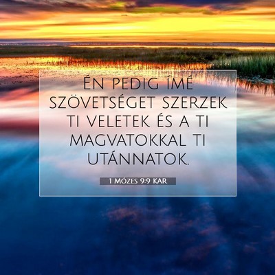 1 Mózes 9:9 Bibliai vers magyarázata