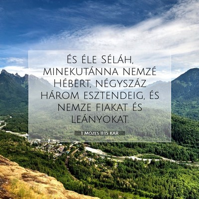 1 Mózes 11:15 Bibliai vers magyarázata