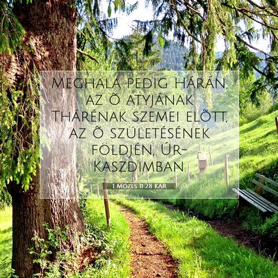 1 Mózes 11:28 Bibliai vers magyarázata