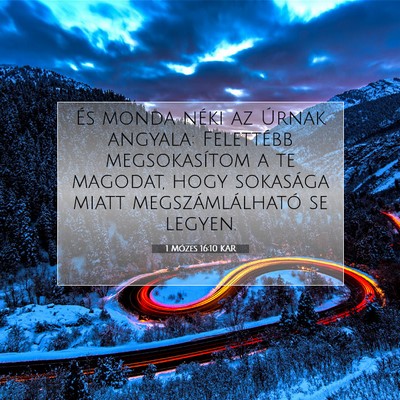 1 Mózes 16:10 Bibliai vers magyarázata