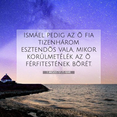 1 Mózes 17:25 Bibliai vers magyarázata