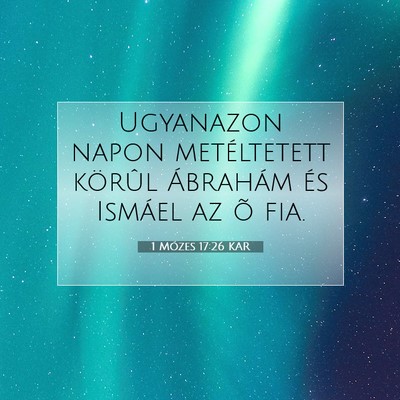 1 Mózes 17:26 Bibliai vers magyarázata