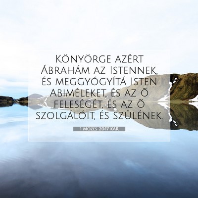 1 Mózes 20:17 Bibliai vers magyarázata