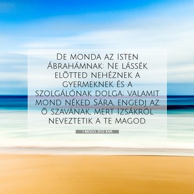 1 Mózes 21:12 Bibliai vers magyarázata