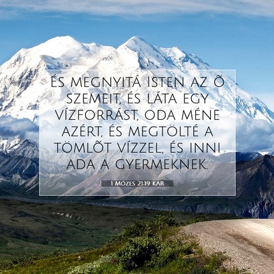 1 Mózes 21:19 Bibliai vers magyarázata