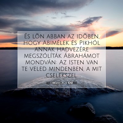 1 Mózes 21:22 Bibliai vers magyarázata