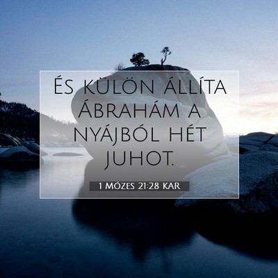 1 Mózes 21:28 Bibliai vers magyarázata