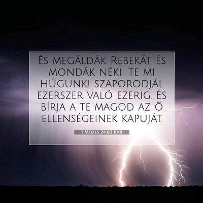 1 Mózes 24:60 Bibliai vers magyarázata