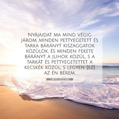 1 Mózes 30:32 Bibliai vers magyarázata
