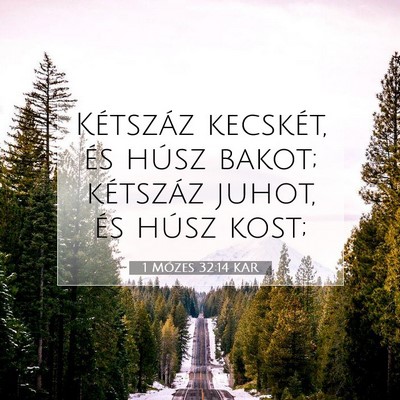 1 Mózes 32:14 Bibliai vers magyarázata