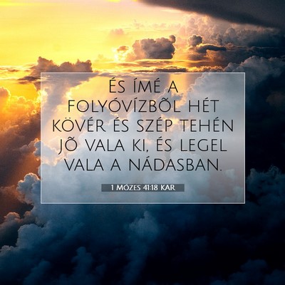 1 Mózes 41:18 Bibliai vers magyarázata