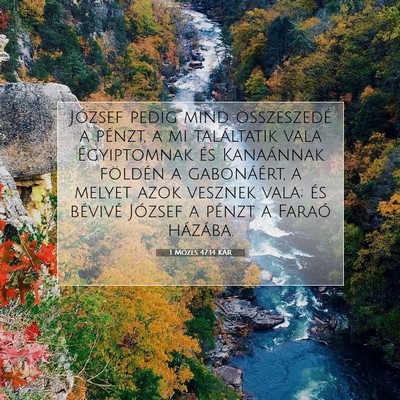 1 Mózes 47:14 Bibliai vers magyarázata