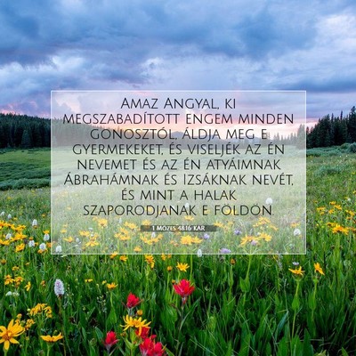 1 Mózes 48:16 Bibliai vers magyarázata