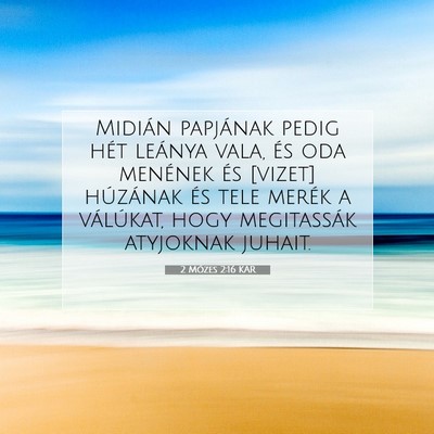 2 Mózes 2:16 KAR Bibliai verskép