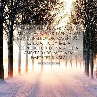 2 Mózes 3:2 KAR Bibliai verskép