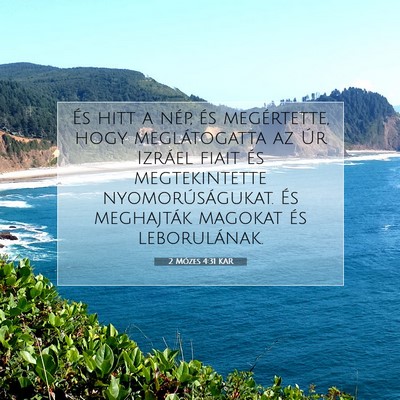 2 Mózes 4:31 KAR Bibliai verskép