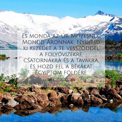 2 Mózes 8:5 KAR Bibliai verskép