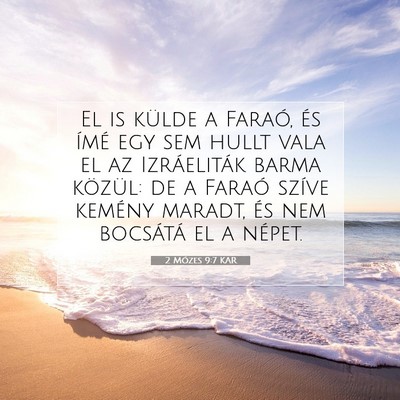 2 Mózes 9:7 Bibliai vers magyarázata