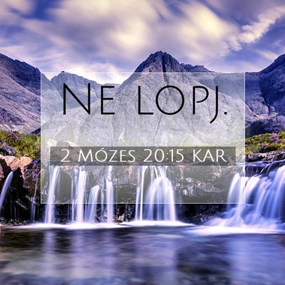2 Mózes 20:15 KAR Bibliai verskép