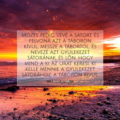 2 Mózes 33:7 KAR Bibliai verskép