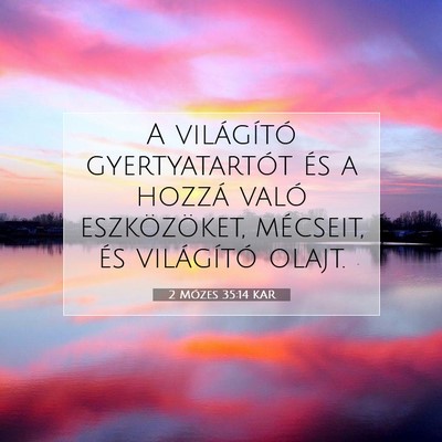 2 Mózes 35:14 Bibliai vers magyarázata