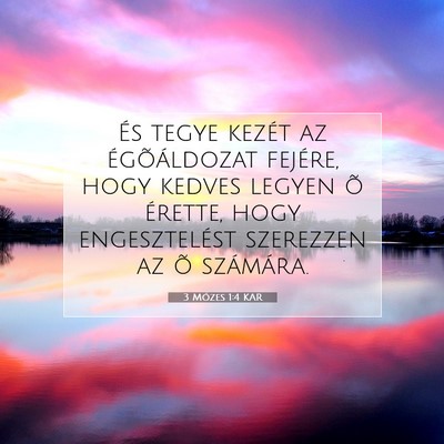3 Mózes 1:4 Bibliai vers magyarázata