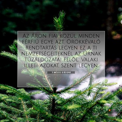 3 Mózes 6:18 KAR Bibliai verskép