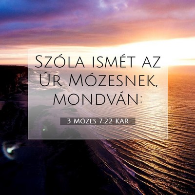 3 Mózes 7:22 Bibliai vers magyarázata