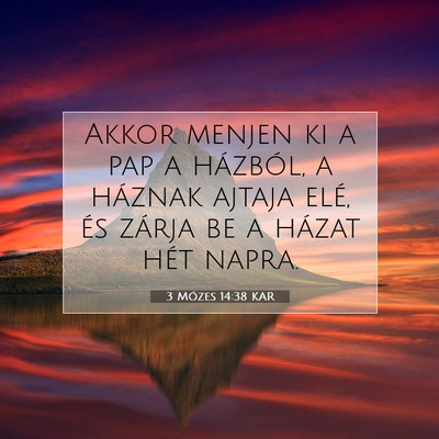 3 Mózes 14:38 Bibliai vers magyarázata