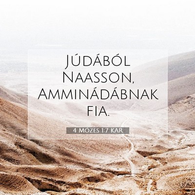 4 Mózes 1:7 Bibliai vers magyarázata