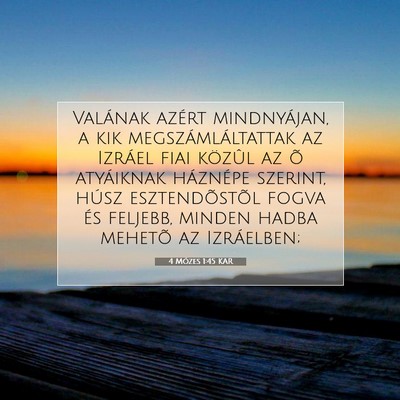 4 Mózes 1:45 Bibliai vers magyarázata