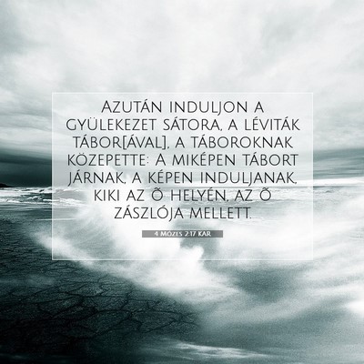 4 Mózes 2:17 Bibliai vers magyarázata