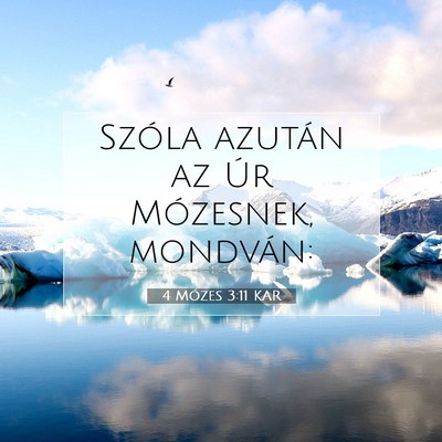 4 Mózes 3:11 Bibliai vers magyarázata