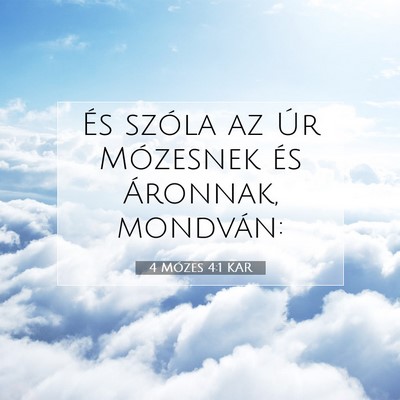 4 Mózes 4:1 Bibliai vers magyarázata