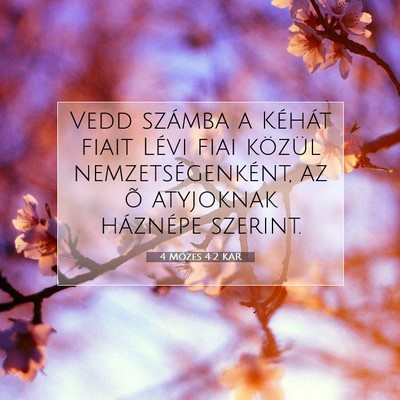 4 Mózes 4:2 Bibliai vers magyarázata