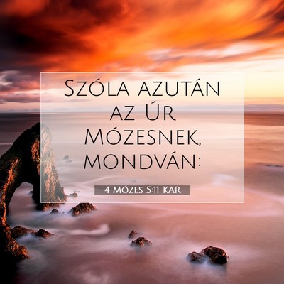 4 Mózes 5:11 Bibliai vers magyarázata