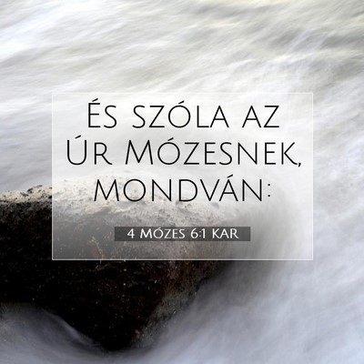 4 Mózes 6:1 Bibliai vers magyarázata