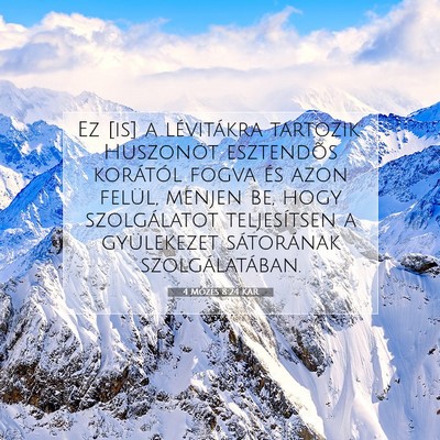 4 Mózes 8:24 Bibliai vers magyarázata