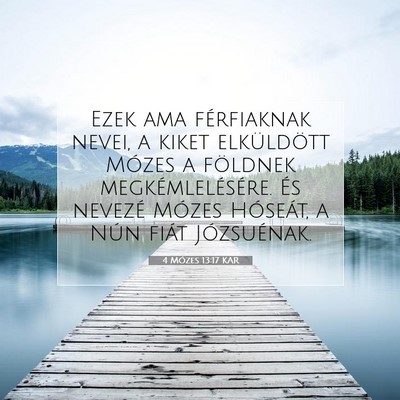 4 Mózes 13:17 Bibliai vers magyarázata