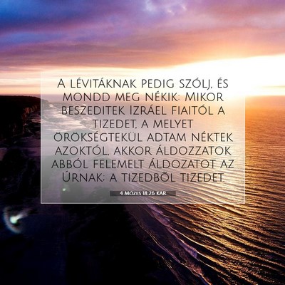 4 Mózes 18:26 Bibliai vers magyarázata